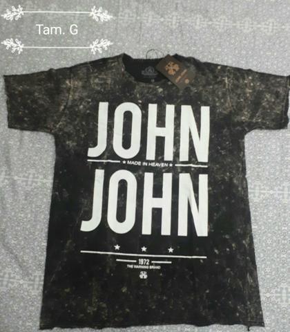 Camisetas John John, Calvin Klein e Buh