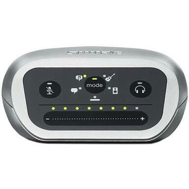 Interface de áudio shure digital para Android,Mac, PC, iPhone, iPad e iPod