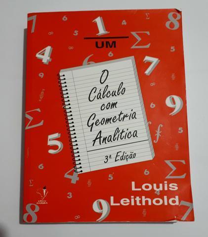 Livro O Cálculo 1 com Geometria Louis Leithold