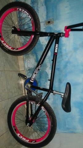 Bike pro x de carbono com nota