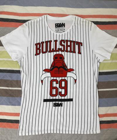 Camiseta Masculina BAW Bullshit 69 P Nova