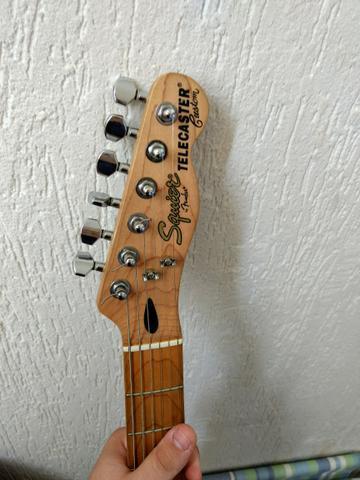 Vendo ou troco telecaster squier custom!