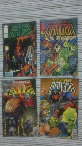 Hq Lote The Savage Dragon Image comics quadrinhos anos 90
