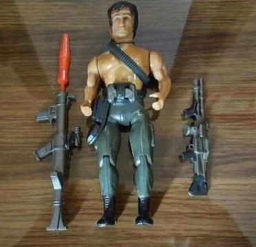 Boneco Rambo Original Anos 80