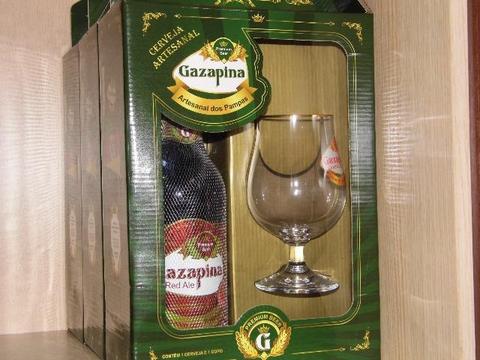 Kit Gazapina Cerveja Artezanal dos Pampas gostosissima caixa lacrada consumo ou presente