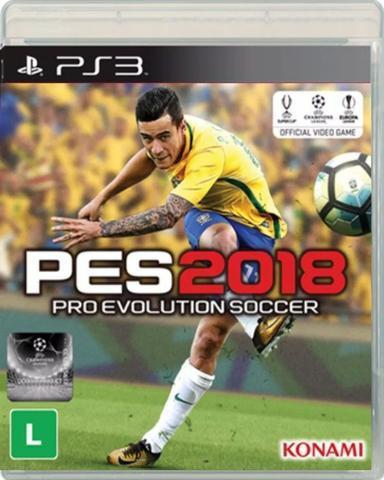 Pro Evolution Soccer 2018 - PS3 - Original - Mídia Física