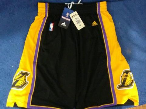 Calção Shorts Nba Los Angeles Lakers Swingman adidas Tam G