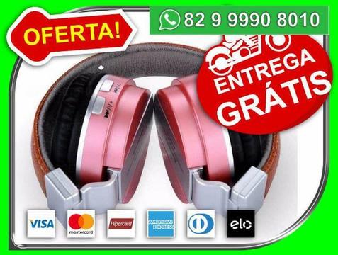 Headphone JBL Bluetooth Couro Pink -Novo- Entrega Grátis