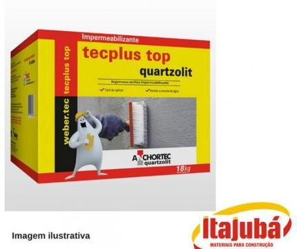 Tecplus top Quartzolit (caixa 18 kg) Impermeabilizante