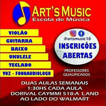 Escola de musica em ITAPUAN E PIRAJÁ