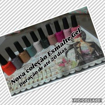 Manicure esmaltacao gel