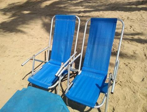 Cadeira de Praia Reclinável