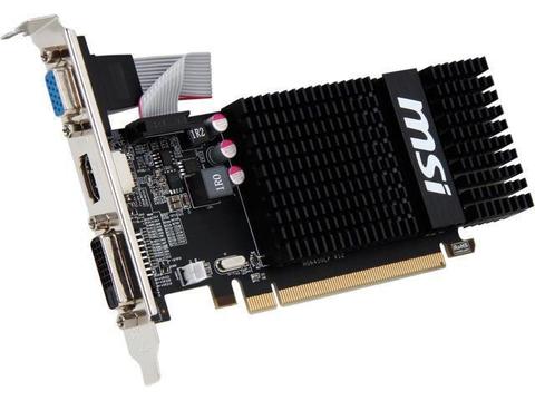 Placa de video 1 gb MSI Radeon R5 230 DirectX 11 R5 230 LP 1GB 64-Bit GDDR3 PCI