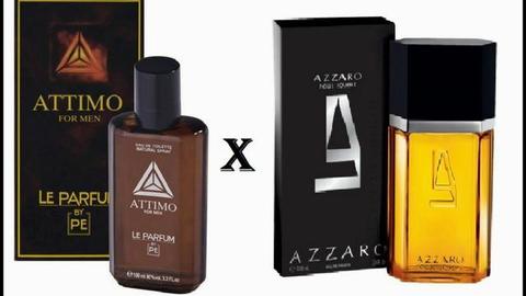 Perfume Attimo Paris Elysees Referência Olfativa: Azzaro pour Homme