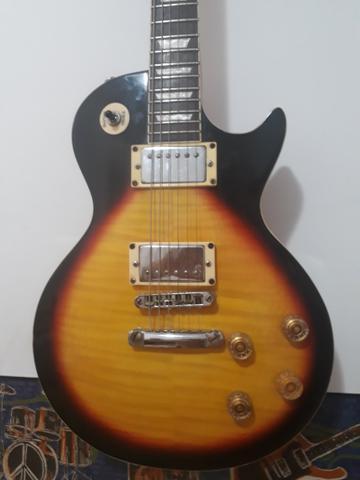 Guitarra Les Paul Gibson Replic braço colado em Mogno