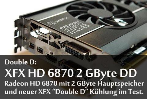 Placa de vídeo Radeon HD 6870 2gb XFX