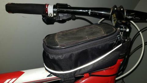 Bolsa do quadro bike celular