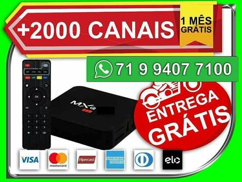 Tv box Android MXQ 4K a Pronta Entrega Gratis