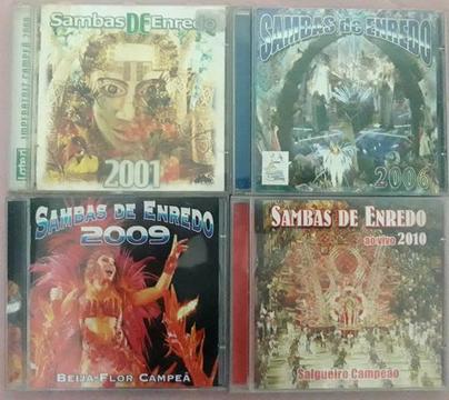 CDs Sambas de Enredo Carnaval