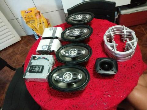 Kit de som para carro