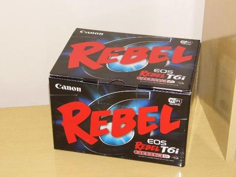 Camera Canon T6i kit 18-55mm nova na caixa em P.Alegre-rs