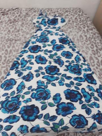 Vestido Longo Florido