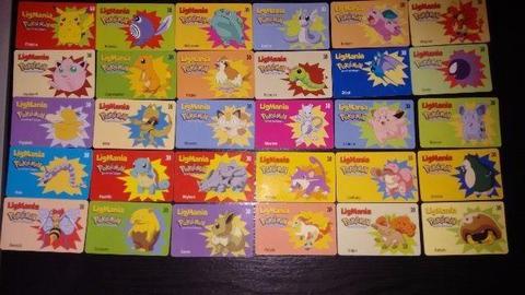 Coleção Completa (30) Ligmania Pokémon