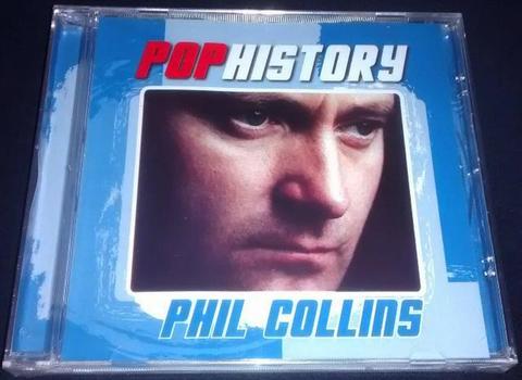 Cd Phil Collins ( Pop History - Coletânea ) Novo,Original & Lacrado