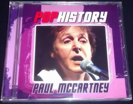 Cd Paul Mccartney ( Pop History - Coletânea ) Novo,Original & Lacrado