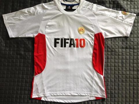 Camisa Nike Dri-Fit Kappa Fifa Soccer 2010 EA Sports PES R10 Tiempo SS Ronaldinho Gaucho
