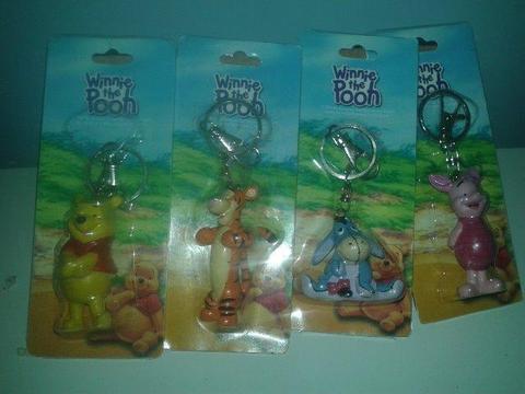 Chaveiro Ursinho Pooh Disney - Kit