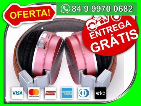 Headphone JBL Bluetooth Couro Pink -Novo- Entrega Grátis