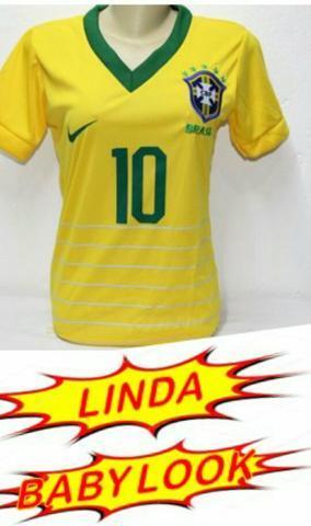 Camisa da seleção brasileira feminina