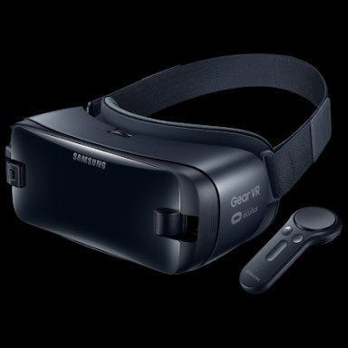 Óculos de realidade virtual samsung gear vr 4 com controle