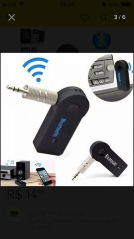 Receptor Bluetooth de Música Som de Carro ou Residencial