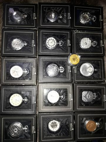 Coleção 50 relógios de bolso Deagostini