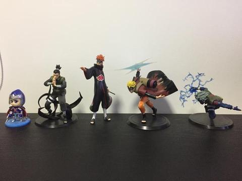 Coleção figures Naruto