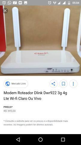 ROTEADOR 3G/4G Dlink