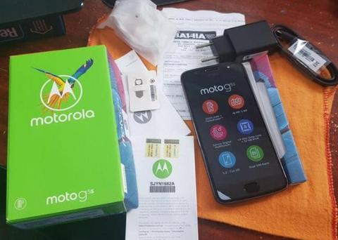 Motorola Moto G5s 32GB, Biometria, Câm. 16MP. 5 dias de uso. Nota fiscal e garantia 6/2019