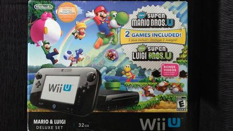 Wii U mais sete jogos mídia física