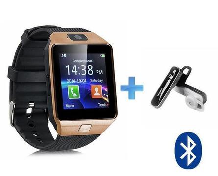 Relógio Celular Smartwatch Dz09 Chip 3g + Fone Bluet Samsung