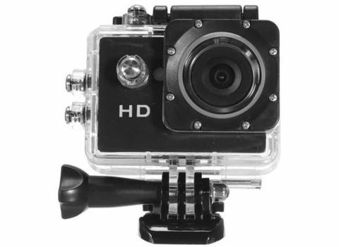 Câmera Fotográfica e Filmadora à prova d'água 1080P Full HD