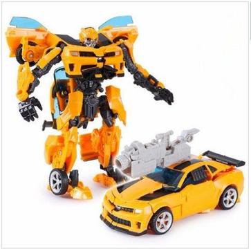 Boneco Transformers Bumblebee Vira Robô E Carro Camaro