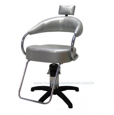 Cadeira hidráulica para cabeleireiro