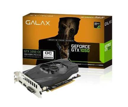 Placa de Vídeo Galax GeForce GTX 1050 2GB OC ddr5 128Bits