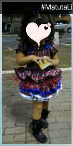 Vestido Junino Infantil. (Centro de Cabedelo)