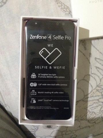 Zenfone 4 Selfie Pro 64GB - Nota Fiscal - Aceito t.roca ou vendo