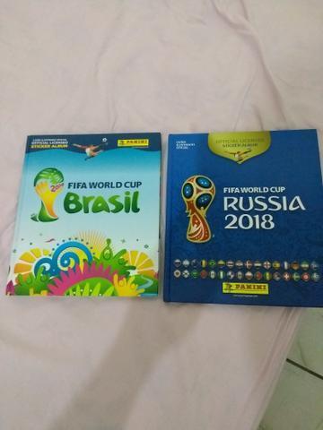 Album da copa 2014 e 2018