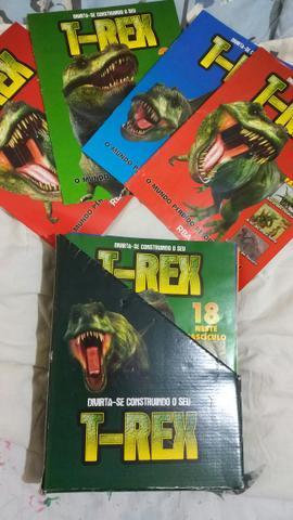 Fascículos coleção T-Rex RBA
