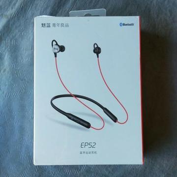 Fone Bluetooth Meizu EP52 lacrado preto/vermelho